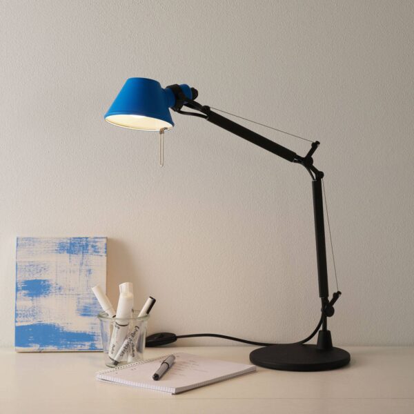 Artemide Tolomeo Micro Bicolor čierna/modrá