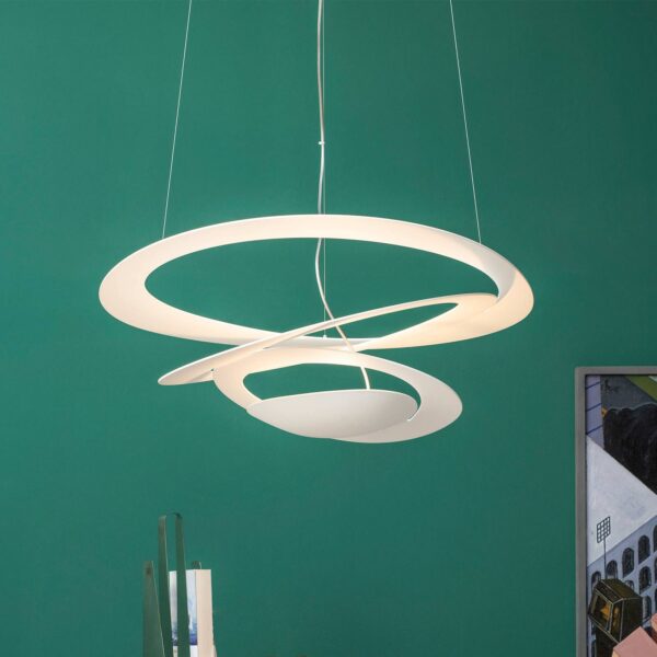 Dizajnová závesná lampa Artemide Pirce 94x97 cm