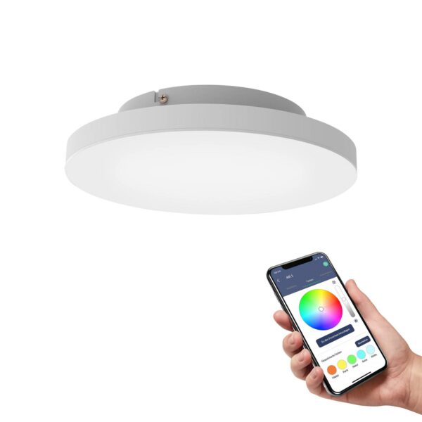 EGLO connect Turcona-Z stropné LED svetlo Ø 30 cm