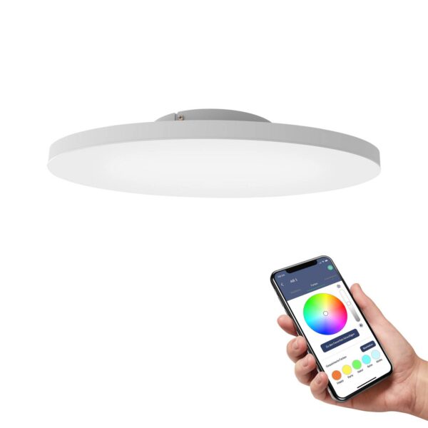 EGLO connect Turcona-Z stropné LED svetlo Ø 60 cm