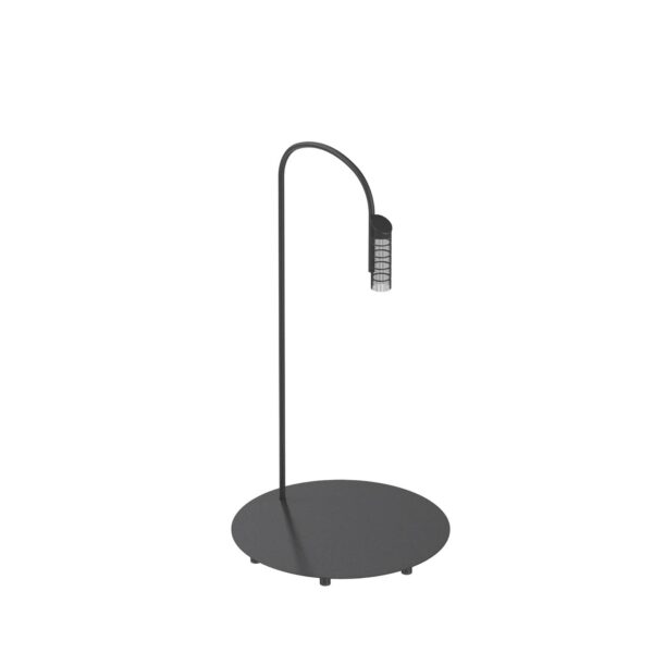 FLOS Caule Floor 2 Nest stojaca lampa 2700K čierna