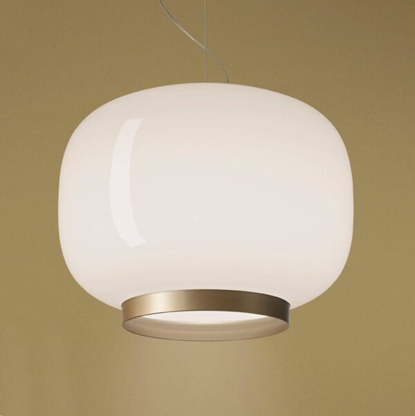 Foscarini Chouchin Reverse 1 E27 LED zlatá/biela