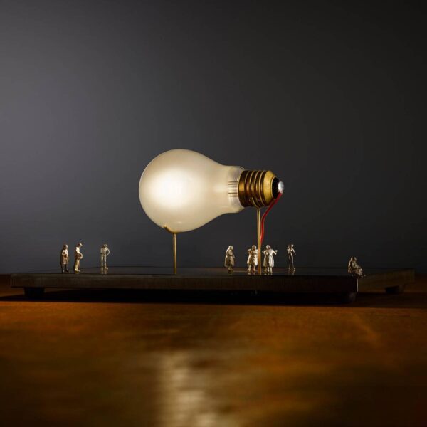 Ingo Maurer I Ricchi Poveri Monument for a Bulb