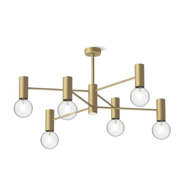 Modo Luce Chandelier stropné 13pl 107 cm zlaté