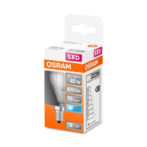 OSRAM kvapková LED E14 4