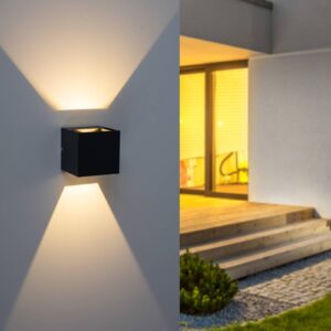 Paul Neuhaus Block vonkajšie nástenné LED