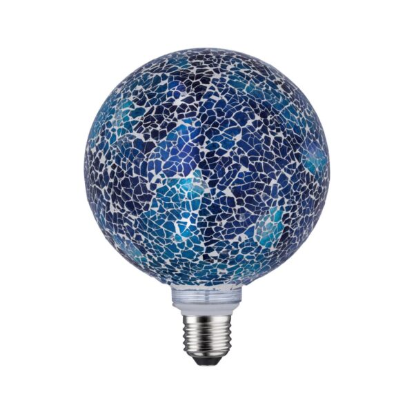 Paulmann E27 LED globe 5 W Miracle Mosaic modrá