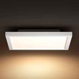 Philips Hue White Ambiance Aurelle 30x30 cm biela