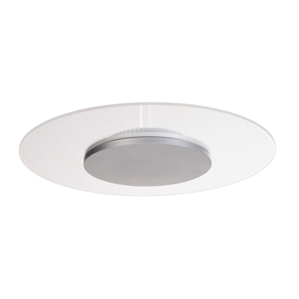 Stropné LED svetlo Zaniah 360° svetlo 24W striebro